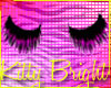 &raquo;Black & pink lashes&laquo;