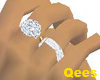 Right-han Diamond ring-s