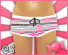 *CS* Pnk Stripe Shorties