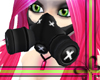 Silver Sombre Gas Mask