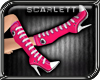 S&sup2; Punk stilettos - Pink