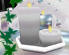 *LG* White Xmas Candles