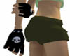 BLK FINGERLESS SKULL