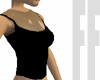 Grunge torn mesh top