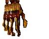 golden bionic arms