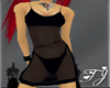 Sheer Beach Dress Black