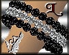 Black n Silver Bracelet