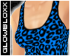 #Blue Leopard Tank#