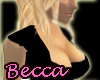 Busty Black Scoop Neck