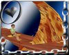 Art Nouveau Sail Boat