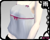 White Babydoll Top Pink
