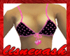 (L) Pink Black Polka Dot