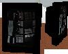 big black screen tv