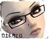 [N] Trendy B&W Glasses