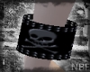 Skull rivets cuff (L)