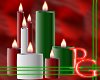Small Christmas Candles