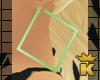 {K} Green Square Hoops