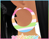 *CS* pastel retro hoops