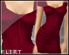 !F! Burgundy Dress
