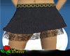 Leather And Lace Skirt