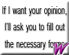 Opinion Forms -stkr