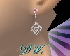*DW1* Pink Ice Earrings