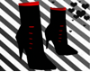 Red and Black Boots