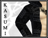 3/4 Length Coat - Black