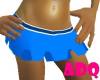 Blue Cheerleading Skirt