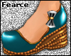 *[DOLL WEDGES]* Blue