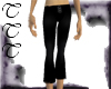 TTT Black Cropped Pants