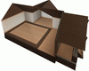 Lexuary Room White Brown