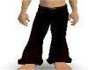 Black n blood pants