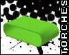 Green Oval Coffee Table
