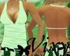 *V*String Halter- LGreen