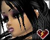 S black francyne hair