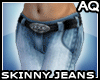 *AQ*Skinny Jeans Blue