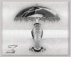 Z Silver Tiffany Lamp