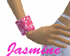 sparkle pink bracelet