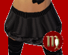 BB faux fur black mini