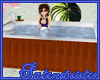 *S* Lush Wooden Hot Tub