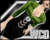 WCD green office dress