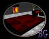 BG-Red/Black Rug