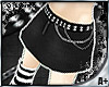Black Denim /Chain