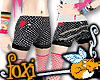 [Foxi]mini skull shorts