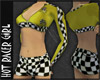 Hot Racer Girl Yellow