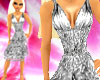 Silver Shine Salsa Dress