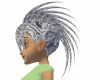 Quick silver cyber hair
