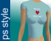 PS AviLovesAvi Teal
