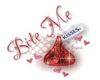 Bite Me Kiss Sticker